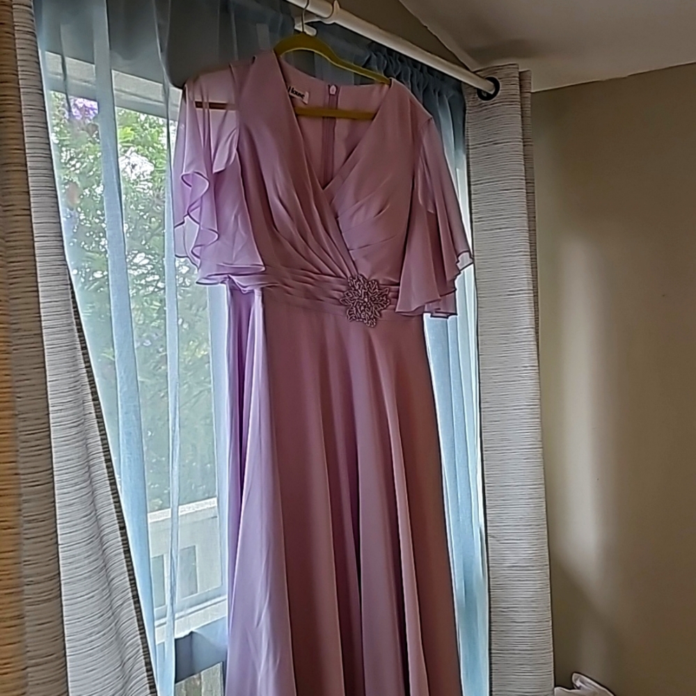 Mother of the bride Tea length dress